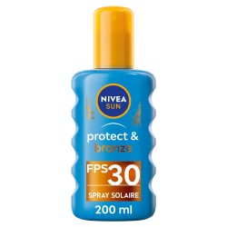 Crème solaire protect et bronze SPF30 spray 200ml