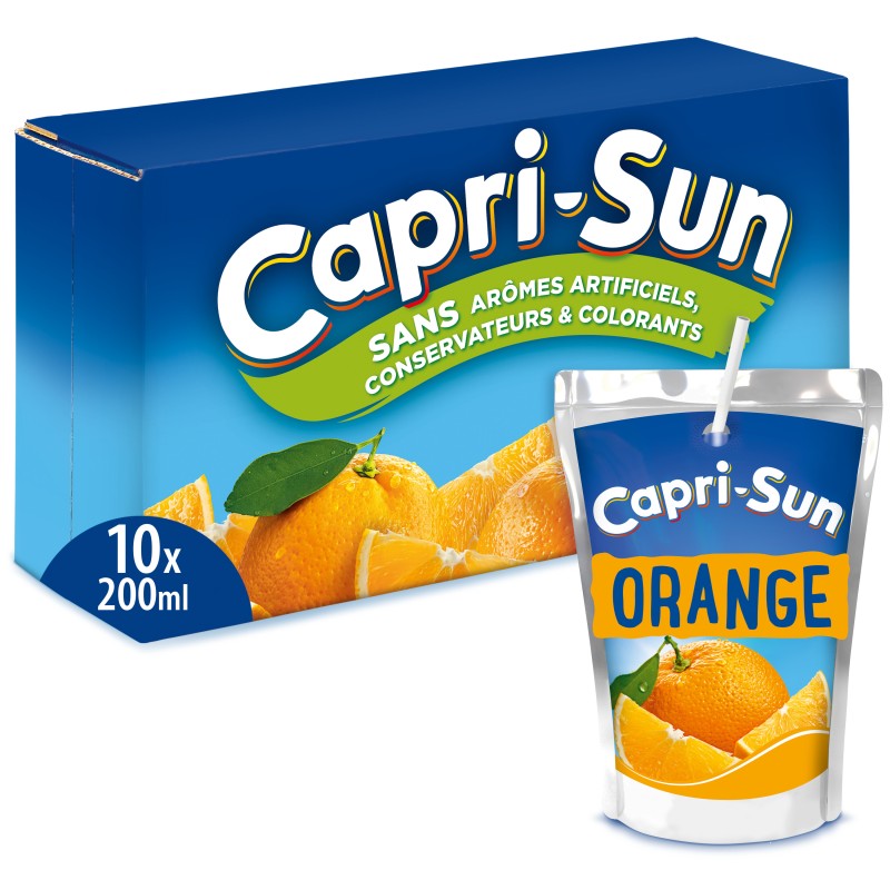 Boisson au Jus de Fruit Orange 10x20cl