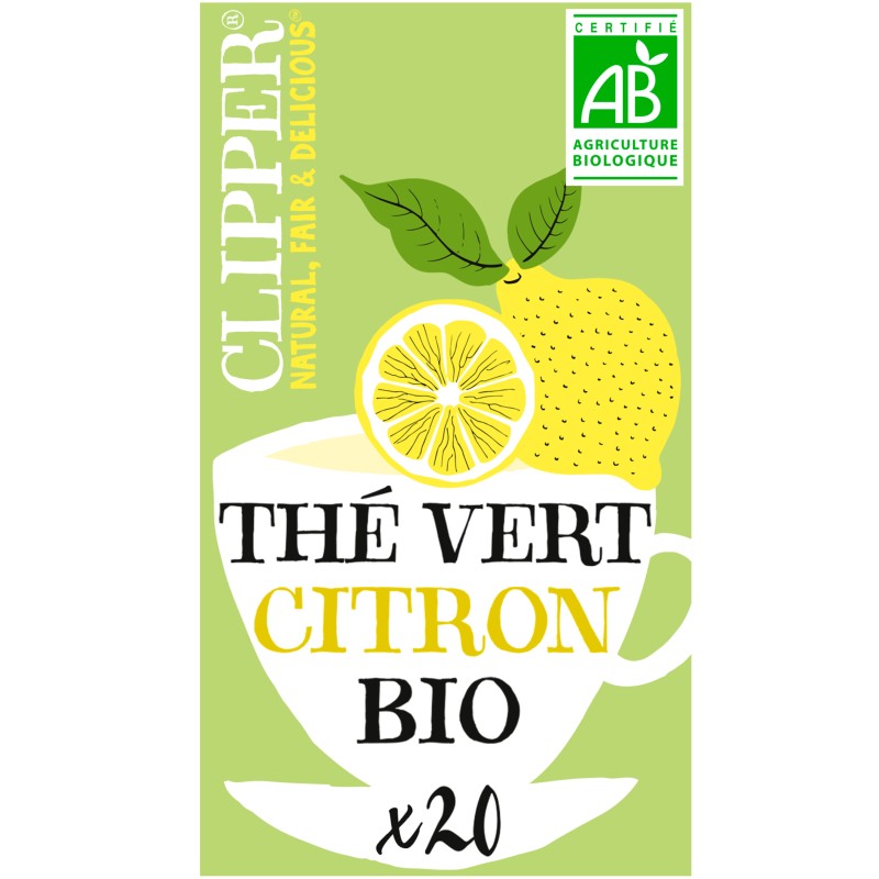 Bio Thé Vert Citron x20 35g