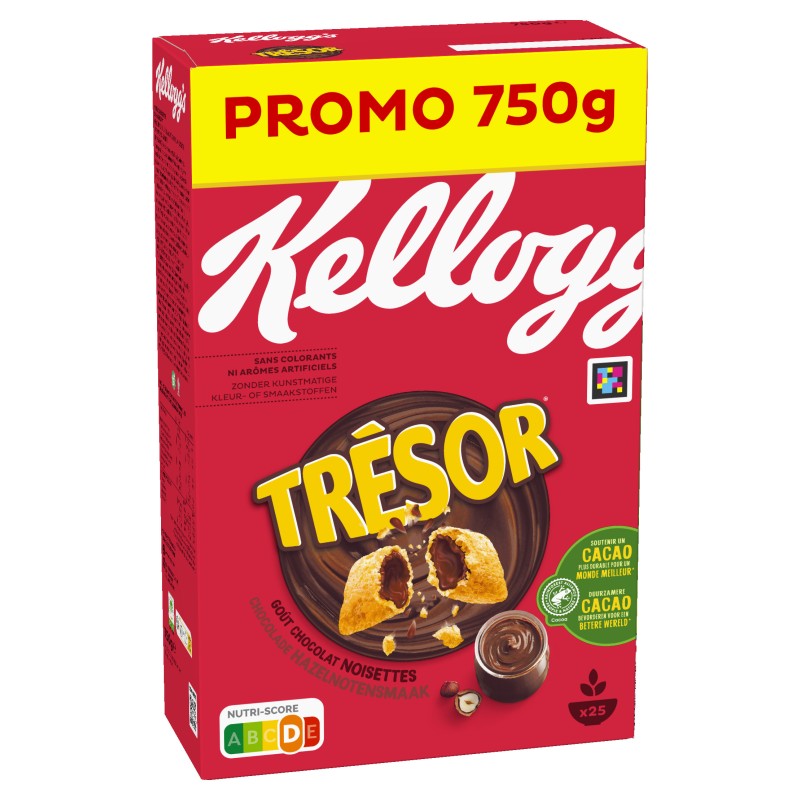 Trésor Chocolat Noisettes 750g