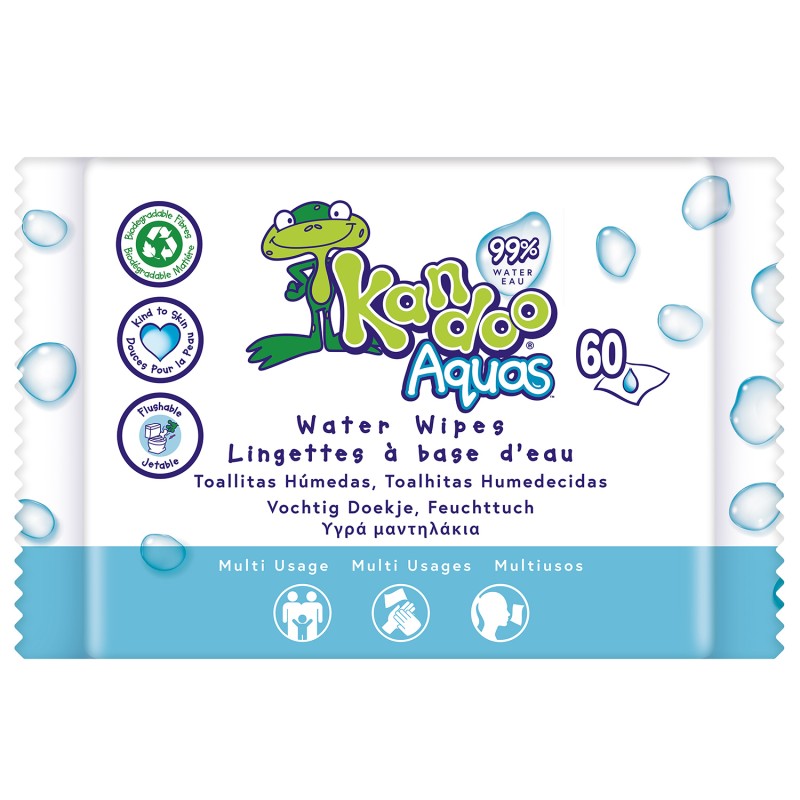 Lingettes à Base d'Eau x60
