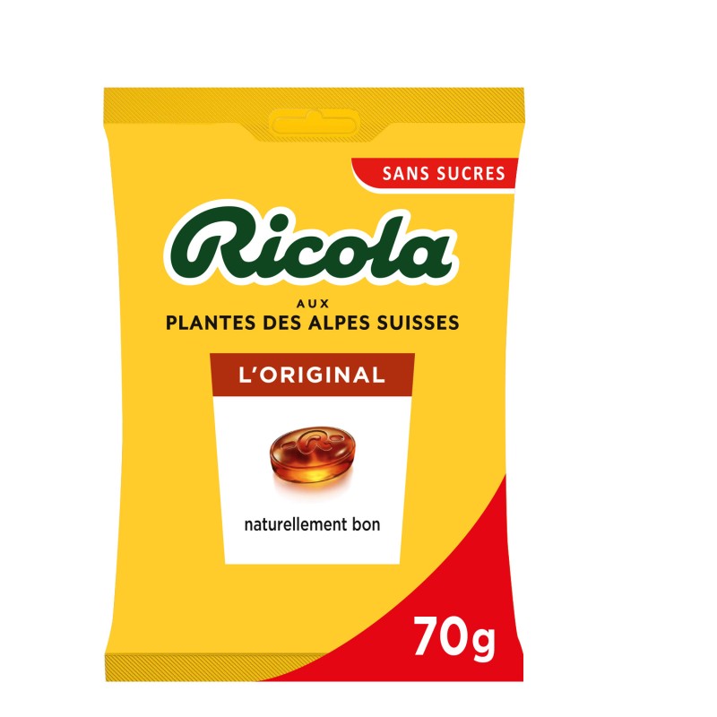 Bonbons aux Plantes Sans Sucres 70g