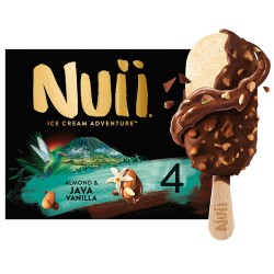 Crème Glacée Amandes Vanille de Java x4 268g