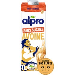 Boisson végétale à l'avoine sans sucres 1l