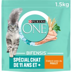 Croquettes Chat Sénior +11 Ans 1.5kg