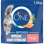 Croquettes Spécial Chat Stérilisé au Saumon 1.5kg