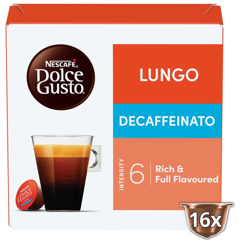Café Lungo Décaffeinato Capsule x16
