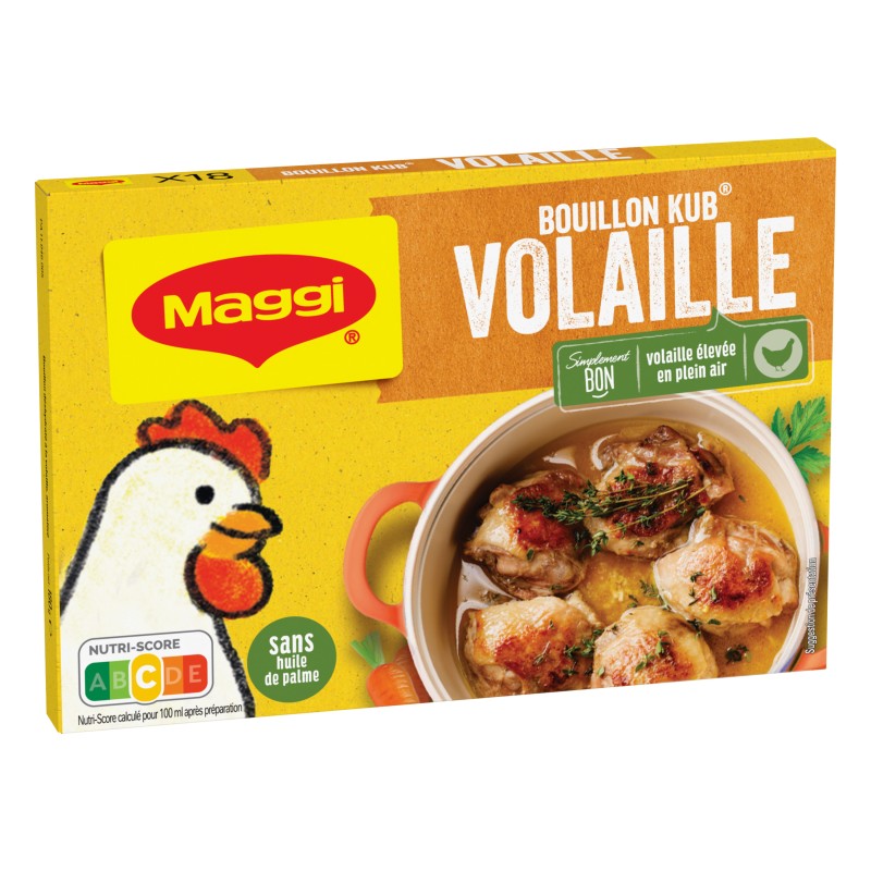 Bouillon kub de volaille x18 180g