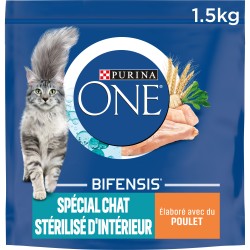 Croquette Spécial Chat d'Intérieur Stérilisé 1.5kg