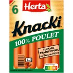 Knacki 100% Poulet x6 210g