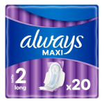 Serviettes hygiéniques maxi avec ailettes taille 2 x20