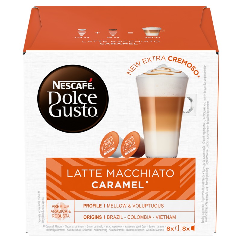 Café Latte Machiato Caramel x8