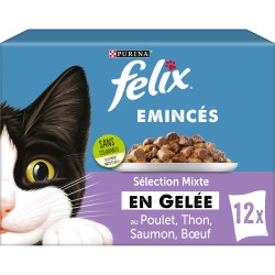 Emincés Original Selection Mixte en Gelée 12x85g
