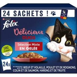 Délicieux Duos Selection Mixte en Gelée 24x85g