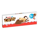 Cards Gaufrette Nappée de Chocolat x5 128g