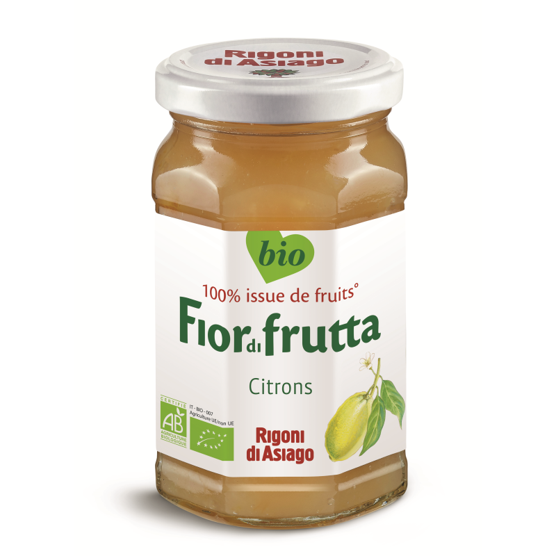 Confiture saveur citrons Fiordifrutta bio 260g
