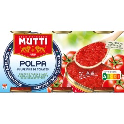 Pulpe Fine de Tomates 3x400g