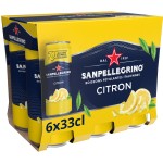 Boisson gazeuse au jus de citron 6x33cl