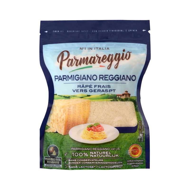 Parmigiano Reggiano Parmesan Râpé Frais 60g