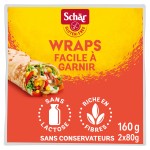 Wraps sans gluten x2 160g