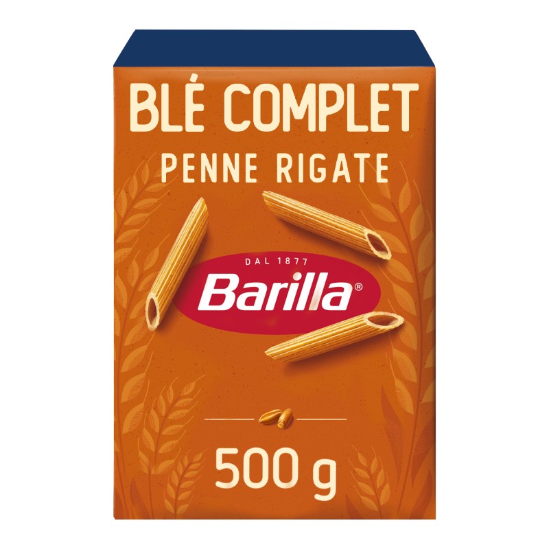 Pennette rigate au blé complet 500g