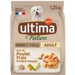 Ultima Nature Croquettes Chien Mini Adulte au Poulet 1.5kg