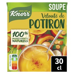 Velouté de potiron à la crème fraîche 30cl