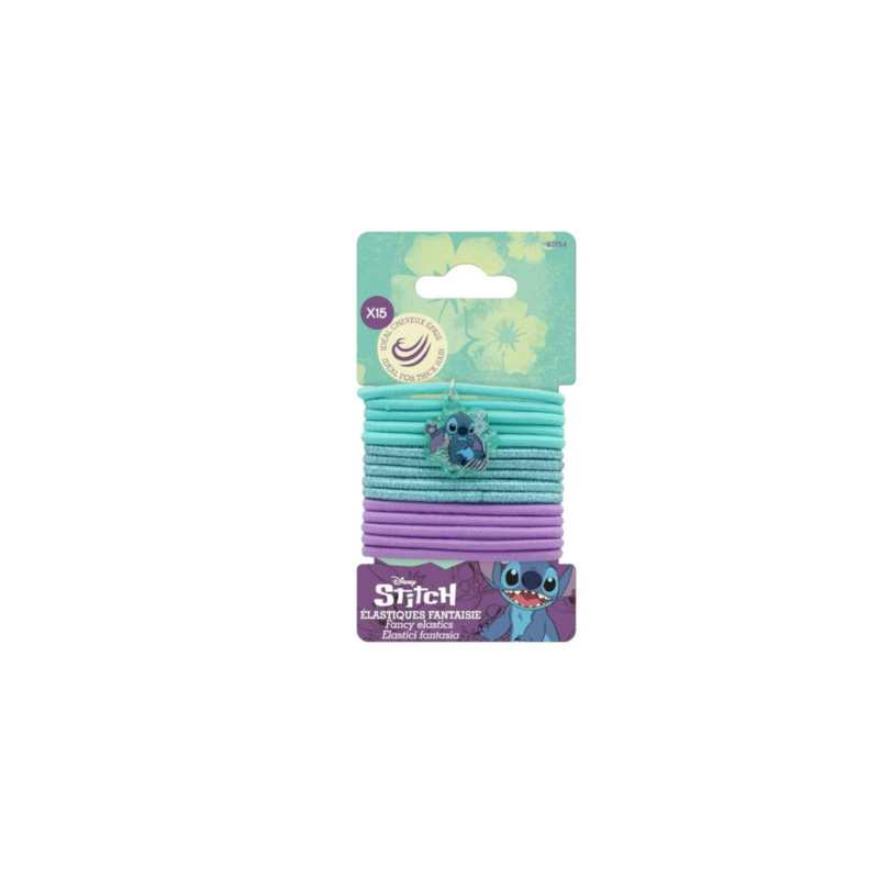 Elastiques pour cheveux Stitch x15