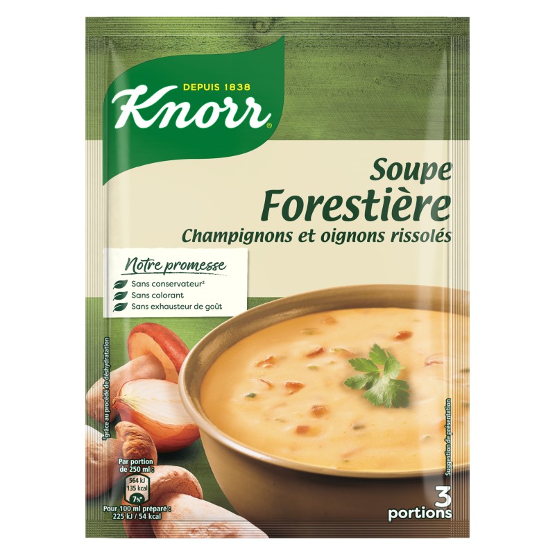 Soupe Déshydratée Forestière 85g