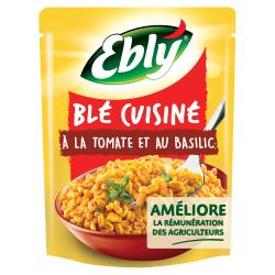Blé Cuisiné à la Tomate et Basilic 220g