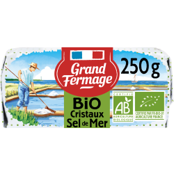 Bio Beurre cristaux de sel de mer 250g