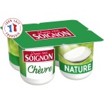 Yaourt au Lait de Chèvre sut Lit de Vanille 4x125g