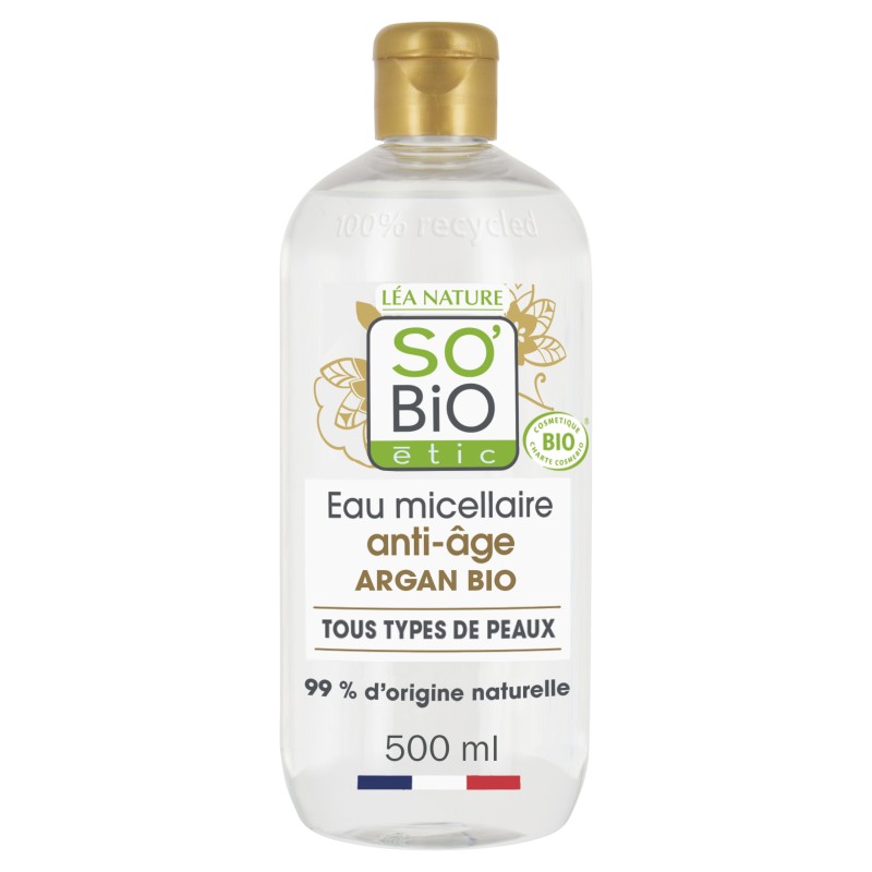 Lotion Micellaire Anti-Age Précieux Argan 500ml