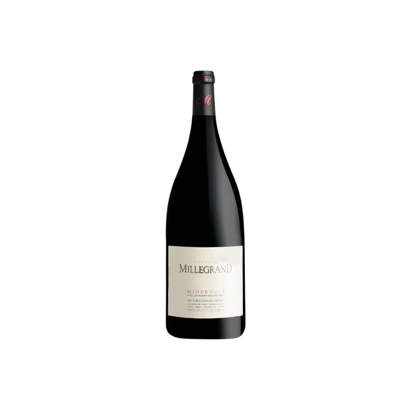 Vin Rouge AOP Minervois Château Millegrand 13.5% 1.5l