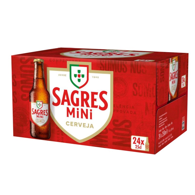 Bière Lager 5% 24x25cl