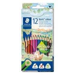 Crayons de couleur noris colour pointe triangulaire x12