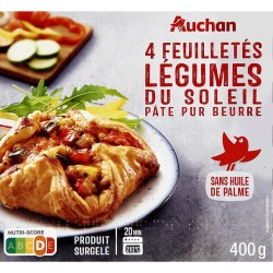 Feuilleté aux légumes du soleil 4x100g
