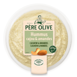 Houmous noix de cajou et amandes 175g