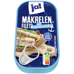 Filets de Maquereaux Nature 125g