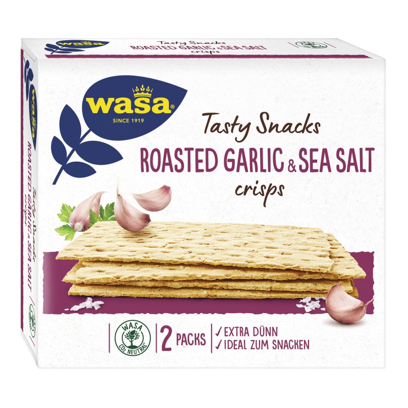 Delicate thin tasty Ail Rôti et Sel 190g