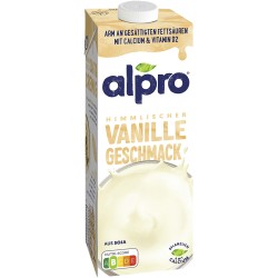 Boisson végétale au soja goût vanille 1l