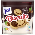 Biscuits fourrés au chocolat 172g