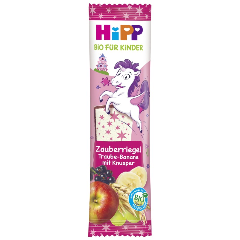 Bio Barre Raisin Banane avec Croustillant dès 3 ans 30g