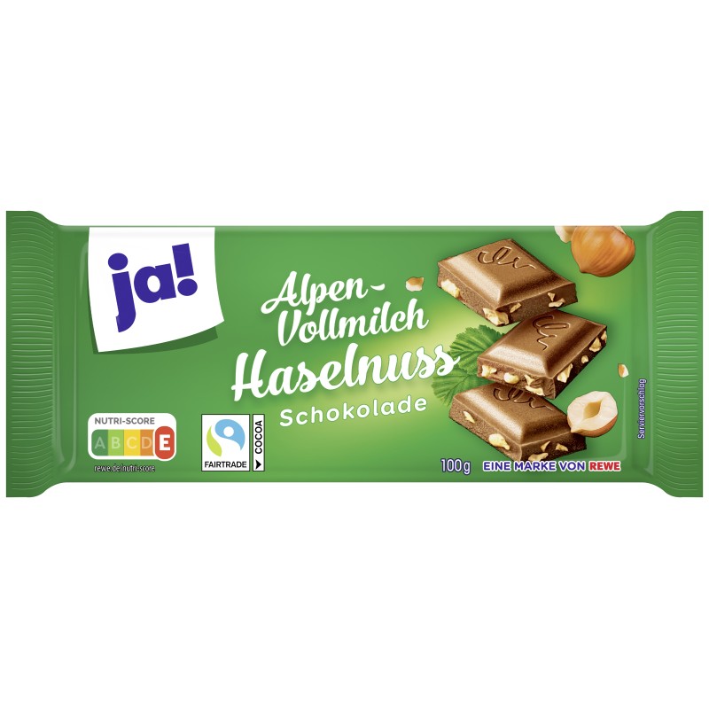 Chocolat au Lait Noisettes 100g