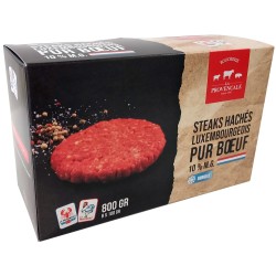Steak Haché de Boeuf 10%MG 8x100g