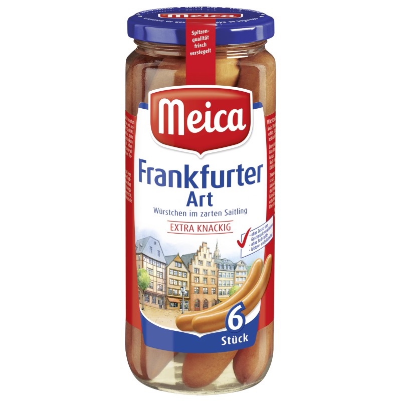 Saucisses Frankfurter Art x6 250g