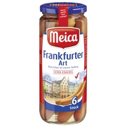 Saucisses Frankfurter Art x6 250g