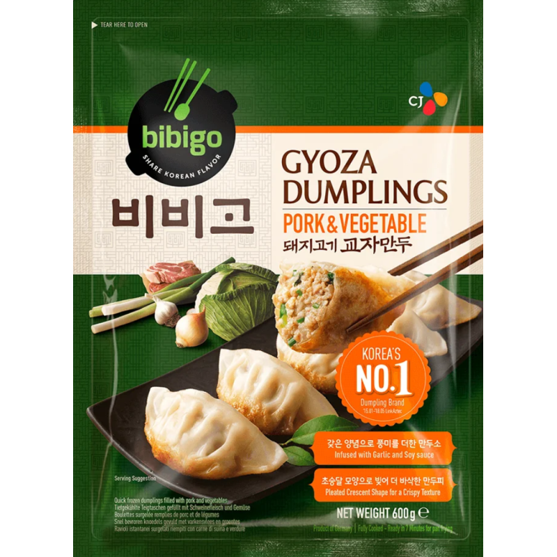 Gyoza porc et légumes 600g