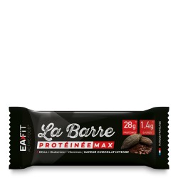 Barre protéinée max saveur chocolat intense 60g
