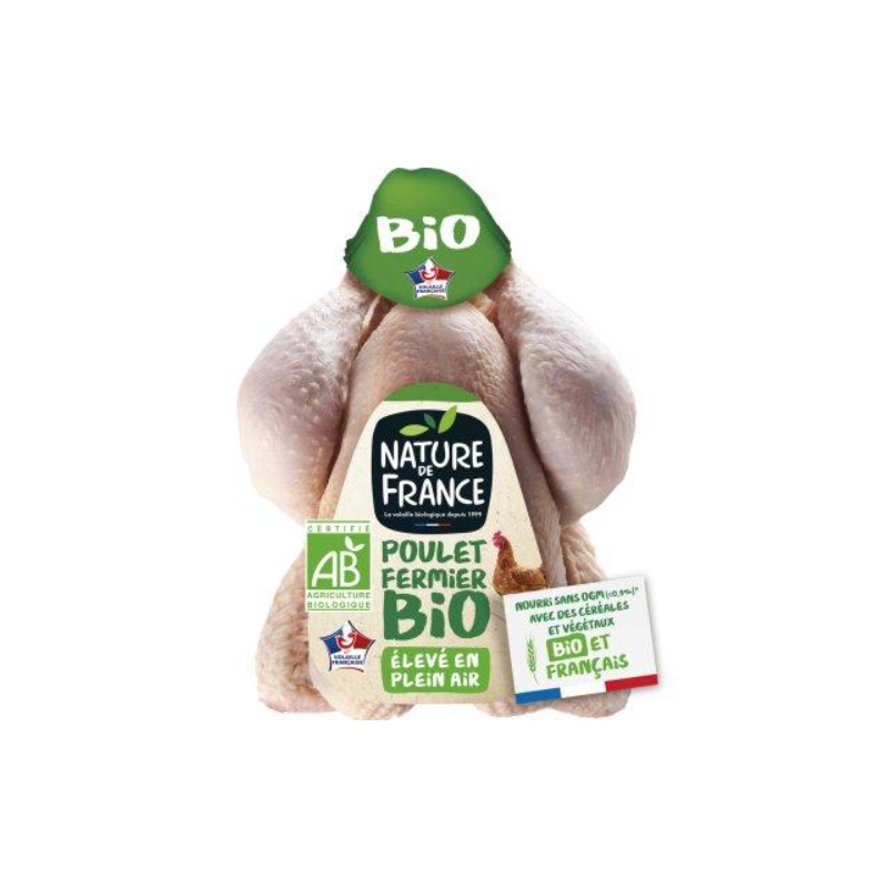 Bio Poulet blanc 1.35kg